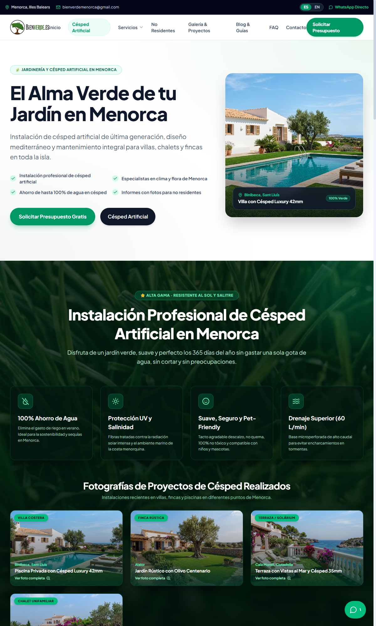 Captura web www.bienverde.es
