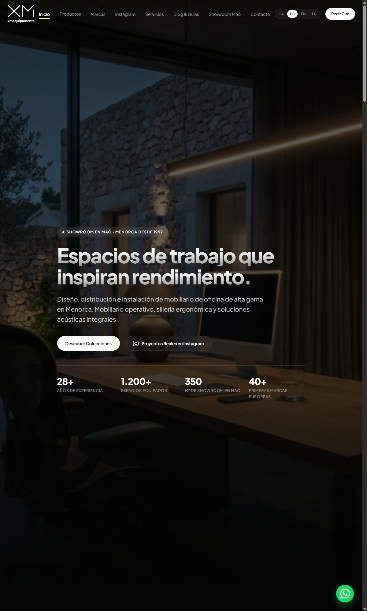 Captura web equipaments.es